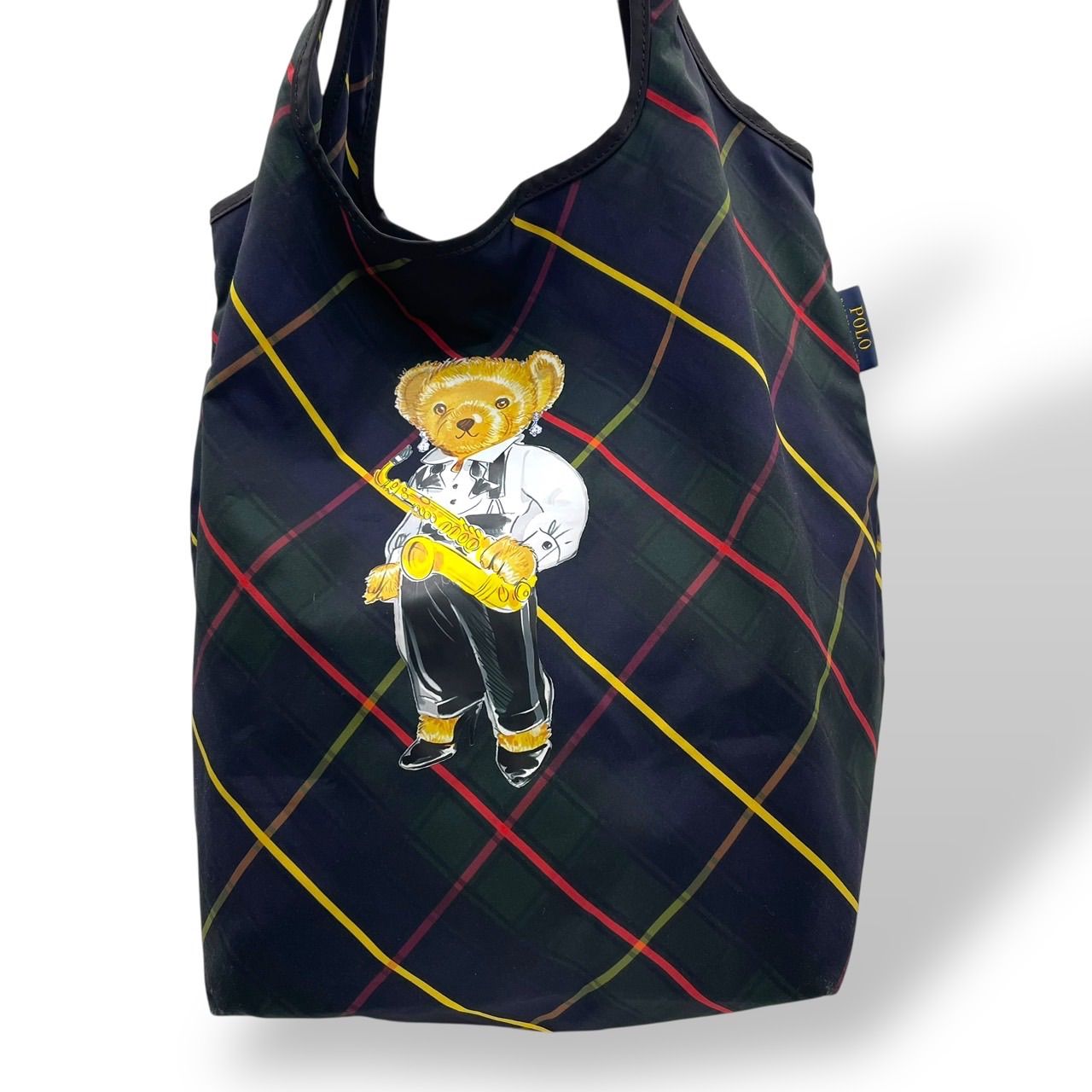 極美品 RALPH LAUREN ラルフローレン トートバッグ エコバッグ 