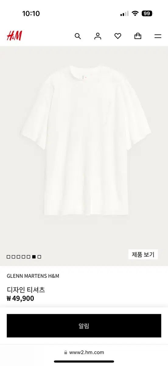 グレン マーティンズ H-M デザイン Tシャツ グレンマーティンズ コメント