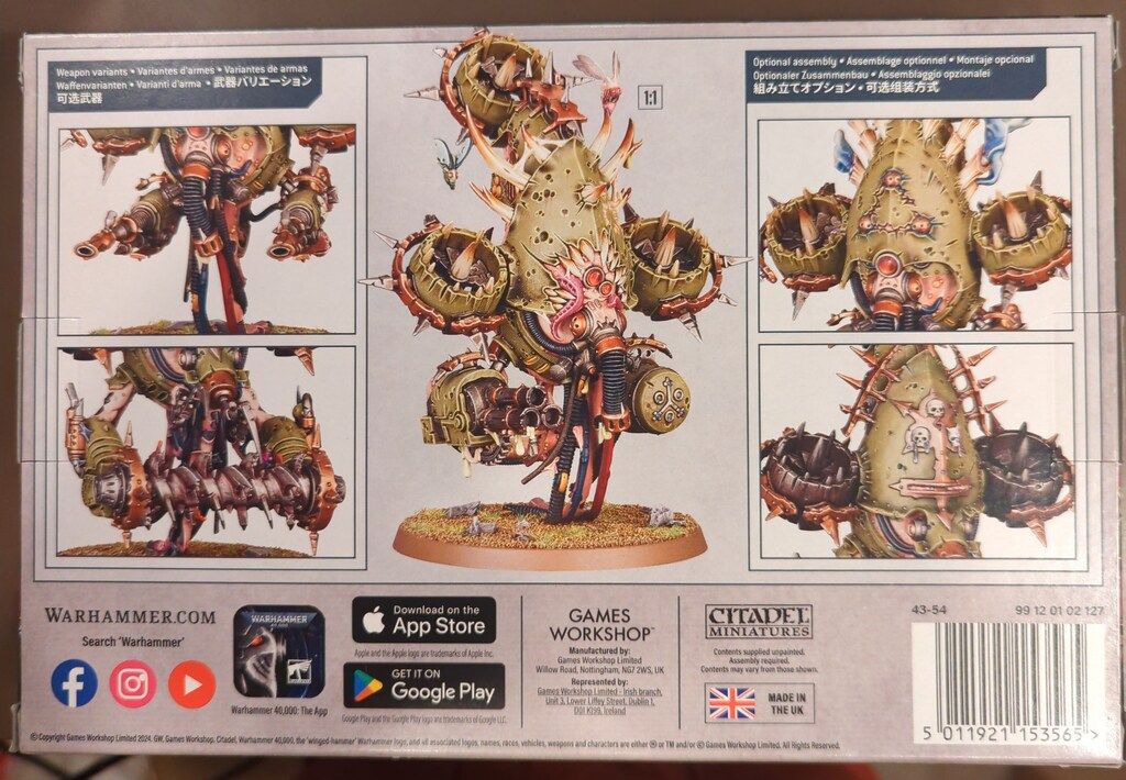 ウォーハンマー フォーティッド・ブロートドローン×2 GAMESWORKSHOP