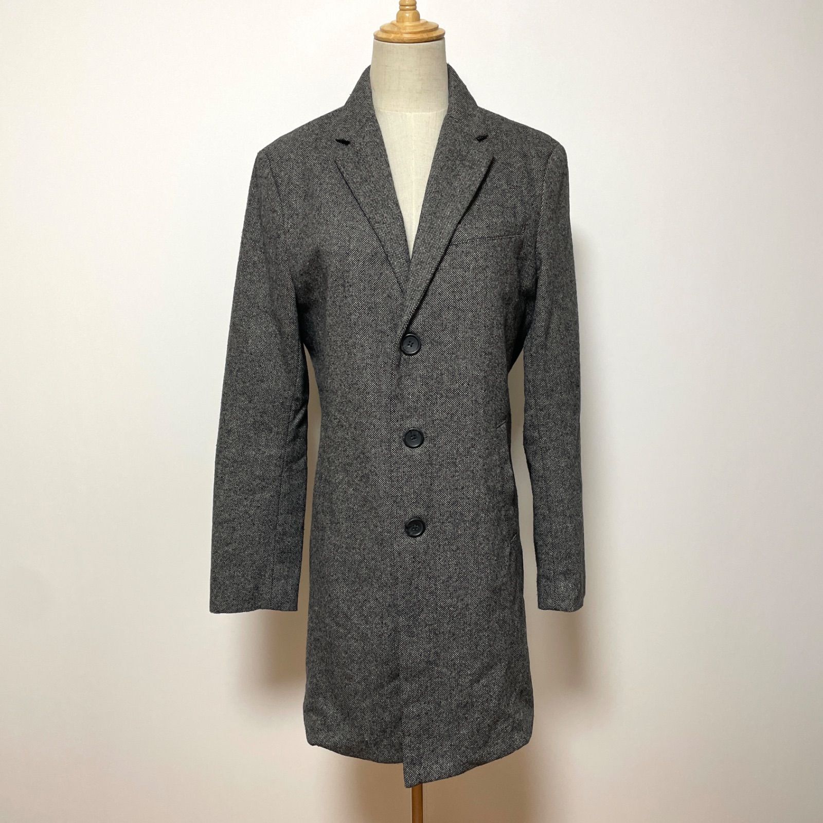 BANANA REPUBLIC バナナリパブリック グレー コート S ウール混 - メルカリ