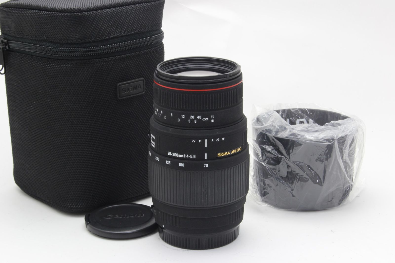 A SIGMA シグマ APO DG 70-300mm F4-5.6 Canon用 初期不良返品無料 10-31