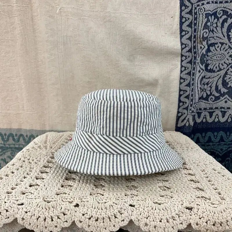 M L ブルックス ブラザーズXシュプリーム ストライプ バケットハット 帽子