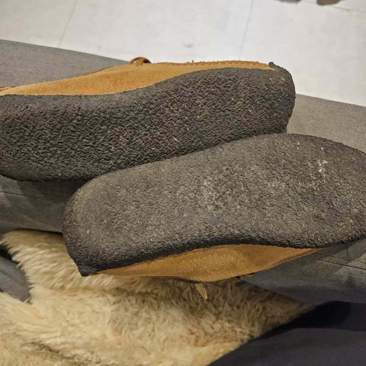  260 クラークス ワラビー 旧モデル ローファー ブーツ 革靴