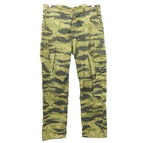 ザリアルマッコイズ THE REAL McCOY'S タイガーカモ カーゴパンツ