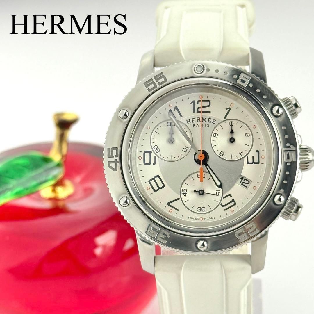 エルメス CP2.410 メンズ レディース 男女兼用 電池 腕時計 542