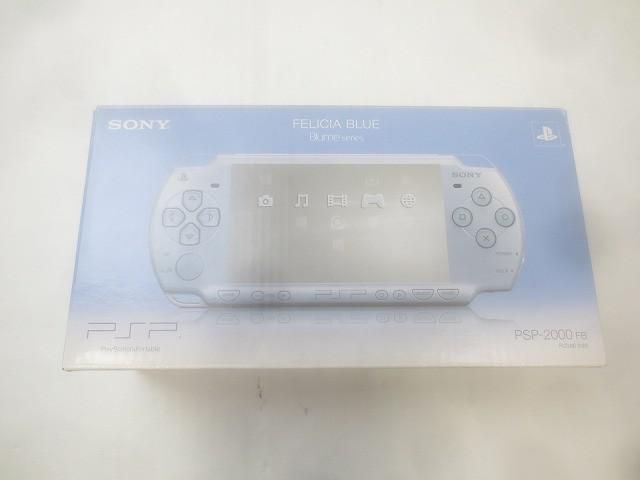 品 ゲーム PSP 本体 PSP2000 フェリシア ブルー 動作品 き