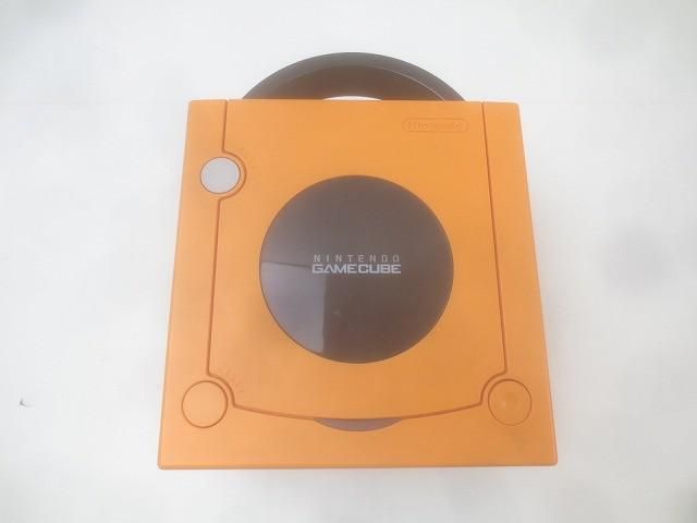 ゲーム ゲームキューブ 本体 DOL 001 オレンジ 付き