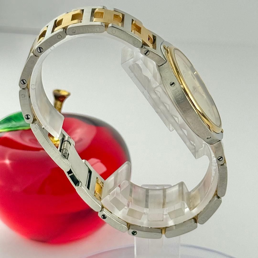 エルメス クリッパー Hベルト ラウンド 新品電池 メンズ 腕時計 875  