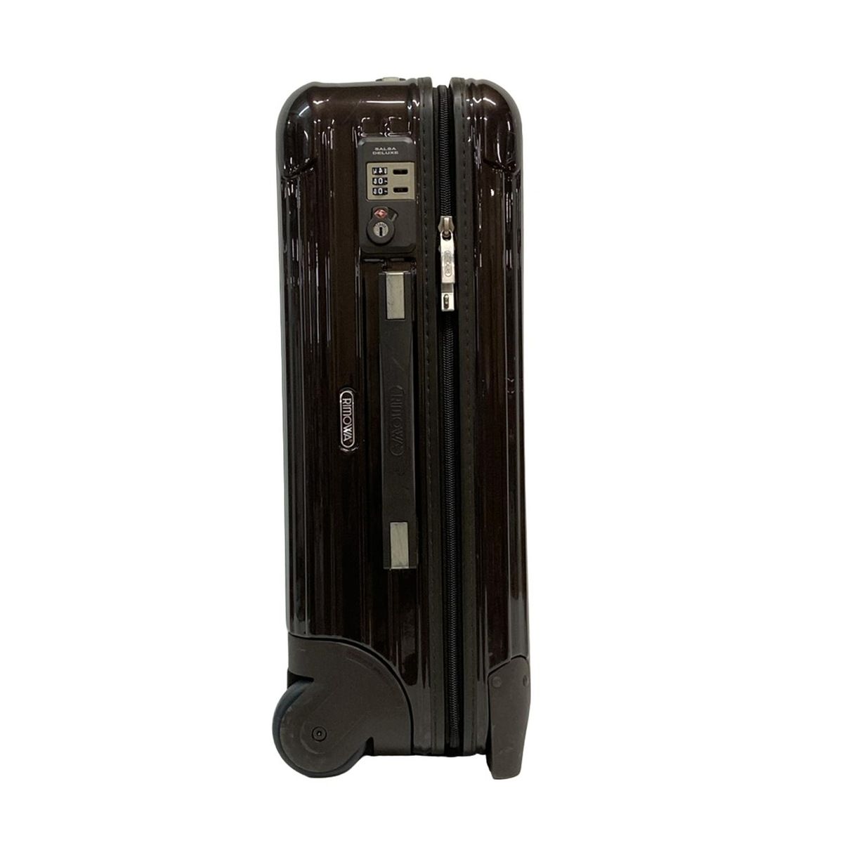 RIMOWA リモワ キャリーバッグ サルサデラックス 852.52 ダークブラウン TSAロックナンバー 不明