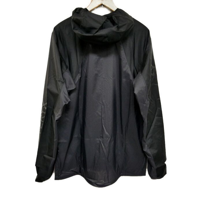 ARC TERYX アークテリクス 正規 Norvan Windshell Hoody M 始祖鳥ロゴ ウィンドシェルフーディー ジップパーカー X00000774801 Black Graphite ブラック 黒 M KANDAIZUMI_COM