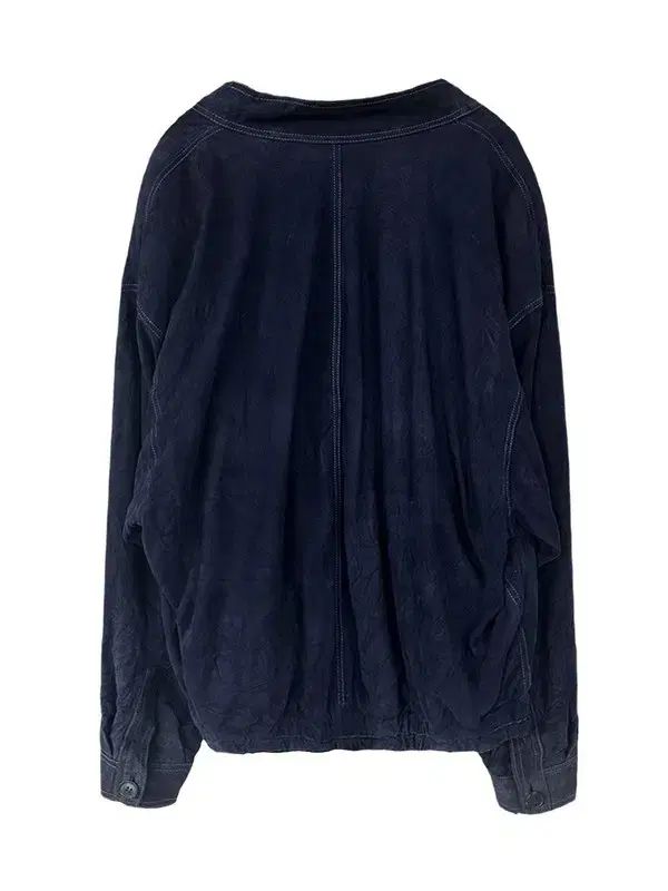 52 LOEWE ロエベ ノンカラ オーバーサイズ ベルベット ジャケット