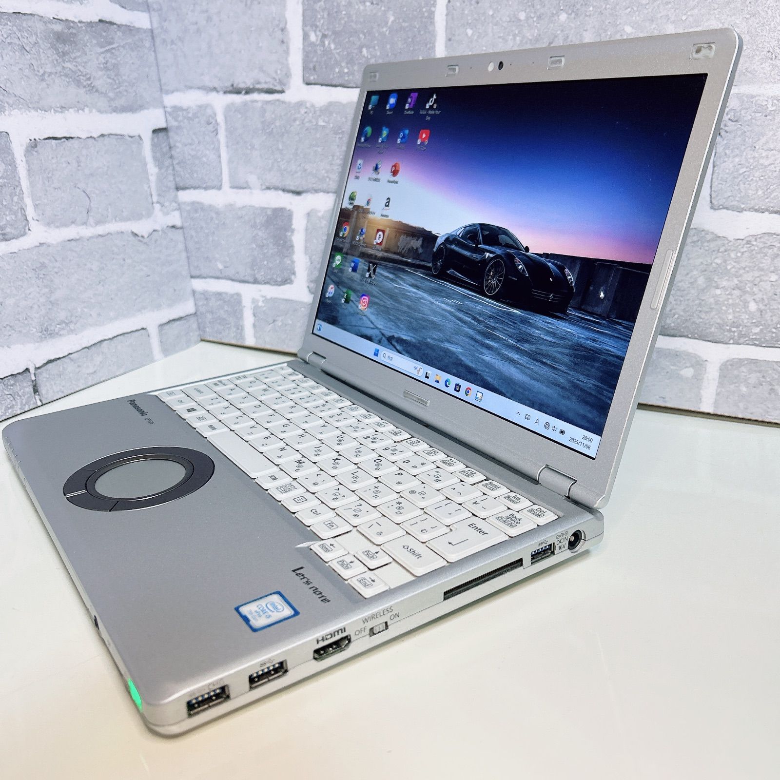 軽量！持ち運び便利】Let's note☆8世代 i5☆SSD256GB☆