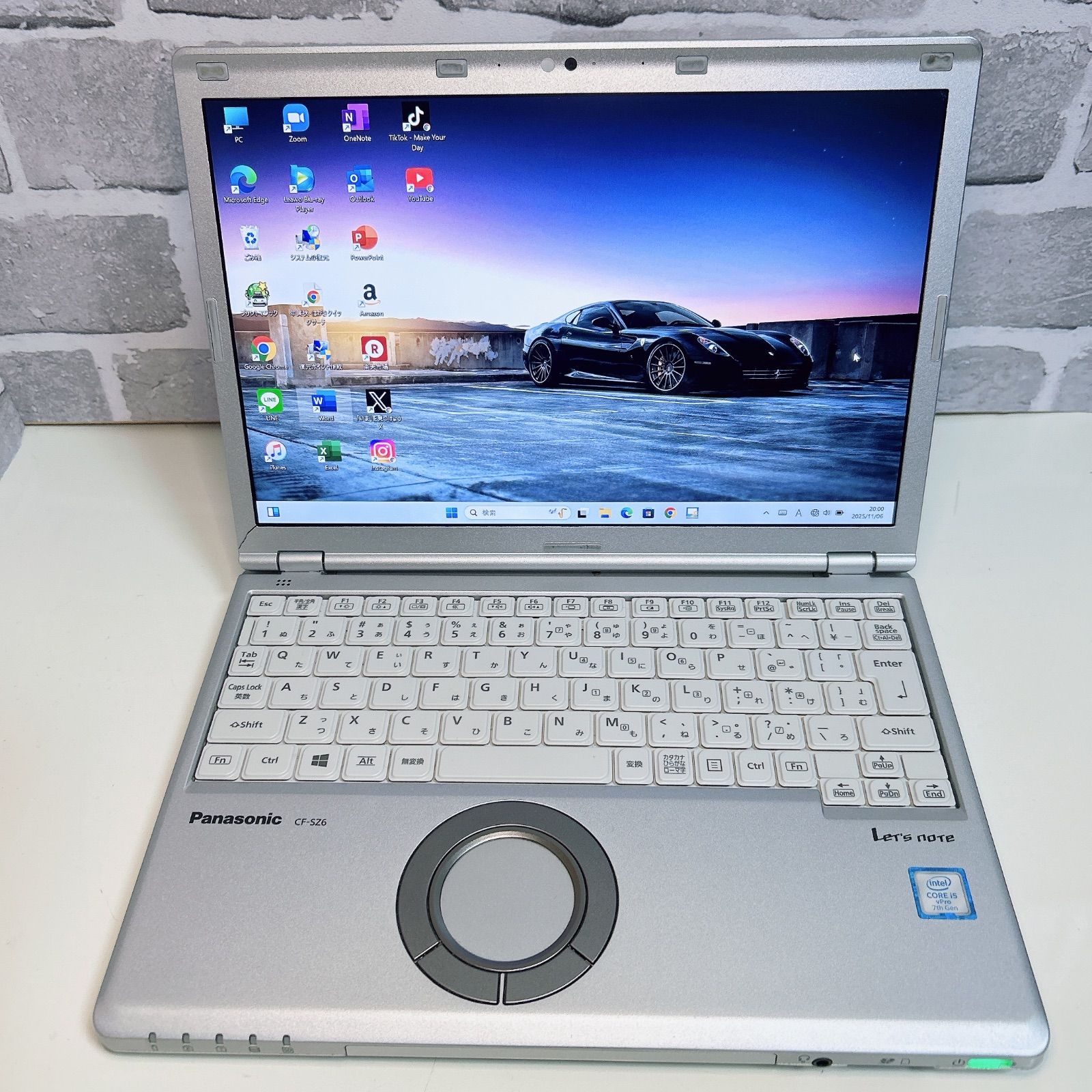 軽量！持ち運び便利】Let's note☆8世代 i5☆SSD256GB☆