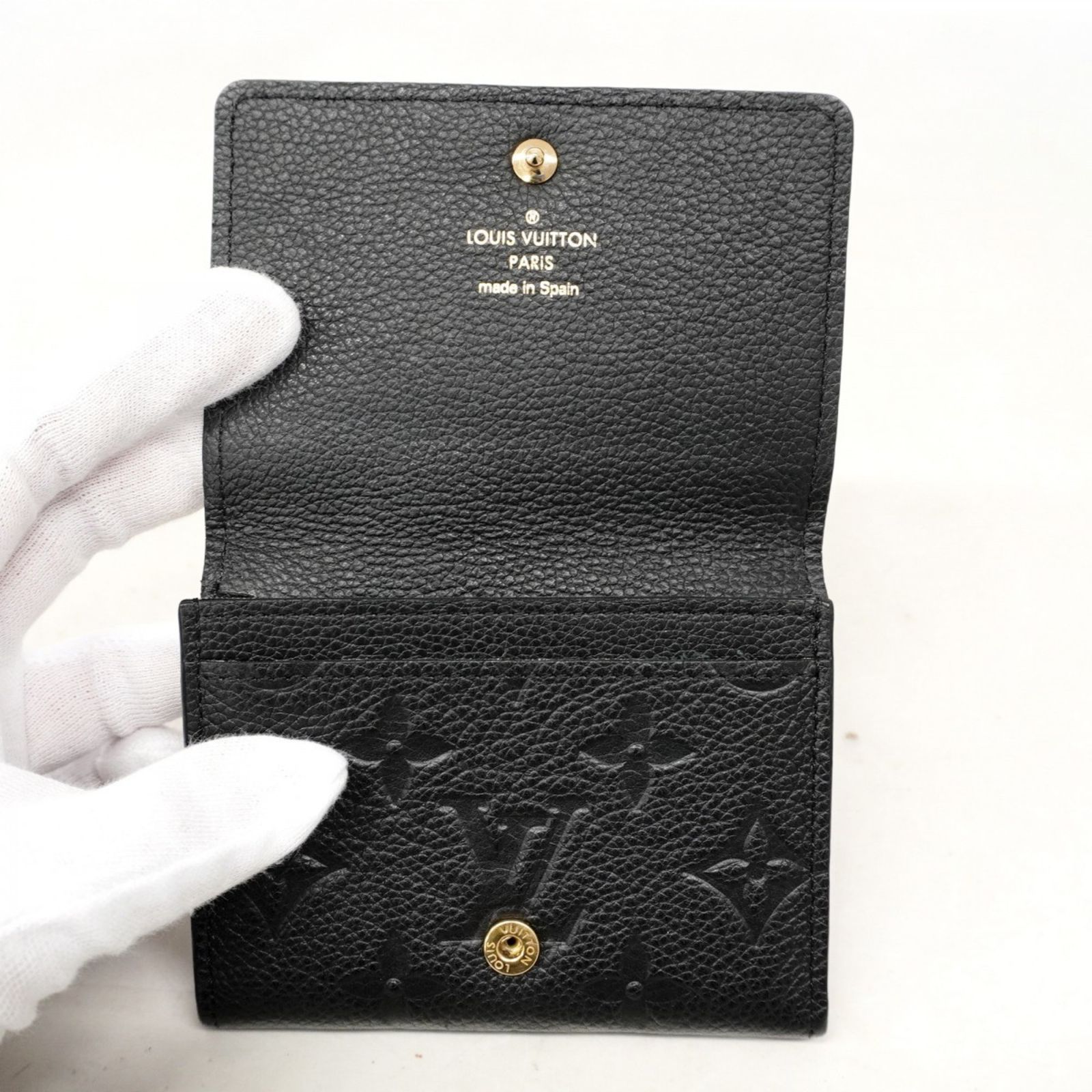 ルイヴィトン モノグラムアンプラント 名刺入れ カードケース ブラック ノワール LOUIS VUITTON 並行輸入 ルイヴィトン カードケース Louis Vuitton