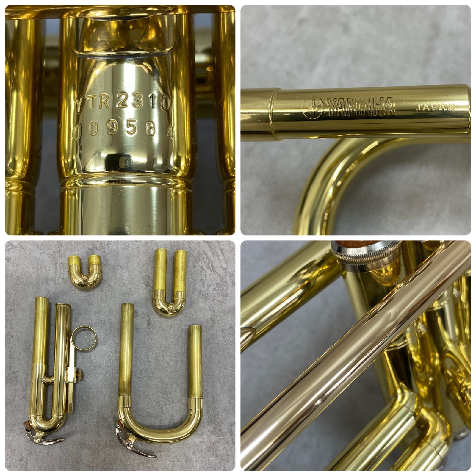 ヤマハ B♭トランペット YTR-2310 管楽器 Mボア イエローブラス ラッカー マウスピース ハードケース YAMAHA trumpet WWW_TRAVELLANDINDIA_COM