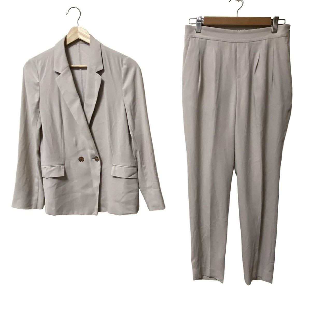 United Arrows GREEN LABEL RELAXING ユナイテッドアローズ グリーンレーベル レディースパンツスーツ レディース グレーベージュ