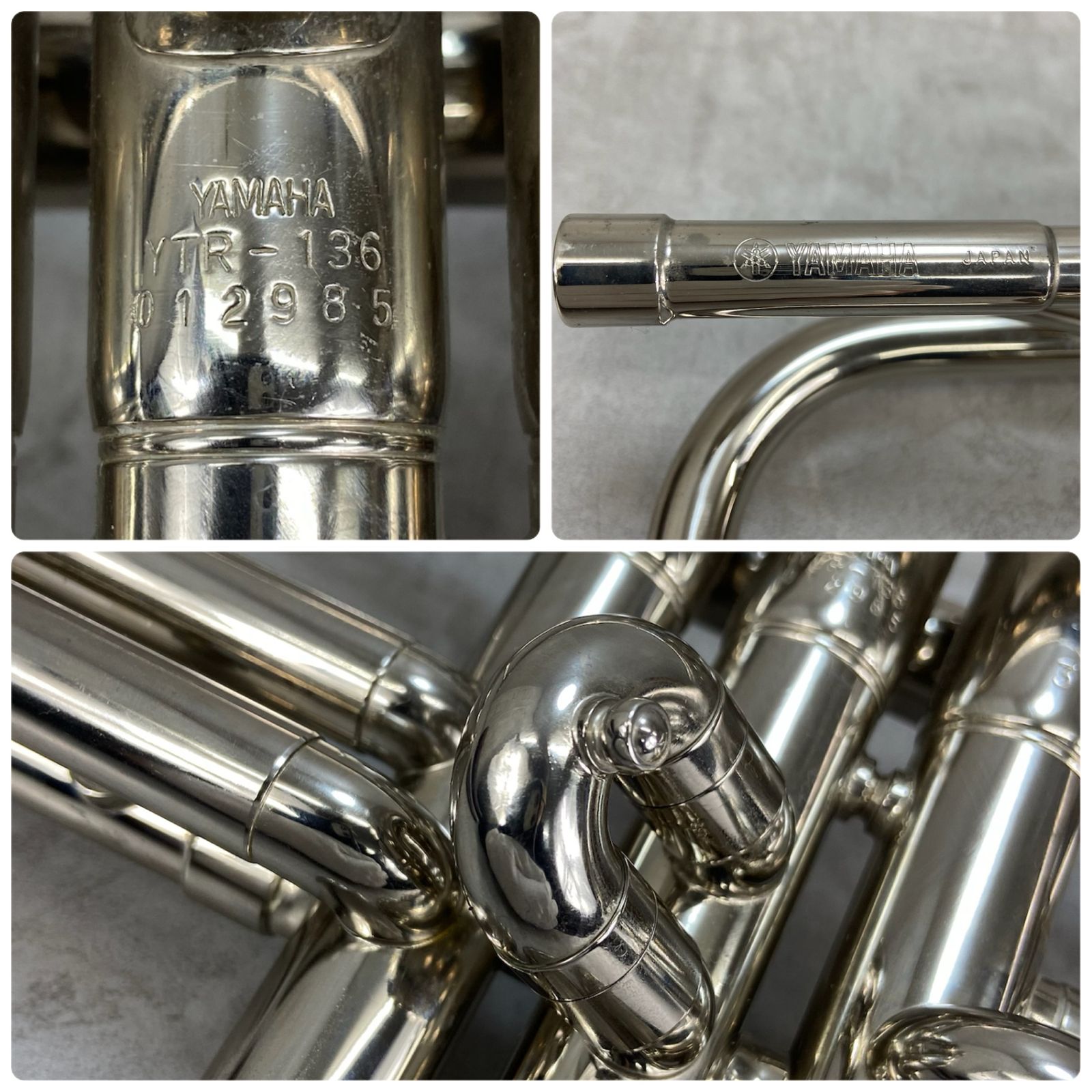 YAMAHA ヤマハ YTR-136 B♭トランペット trumpet 管楽器 Mボア
