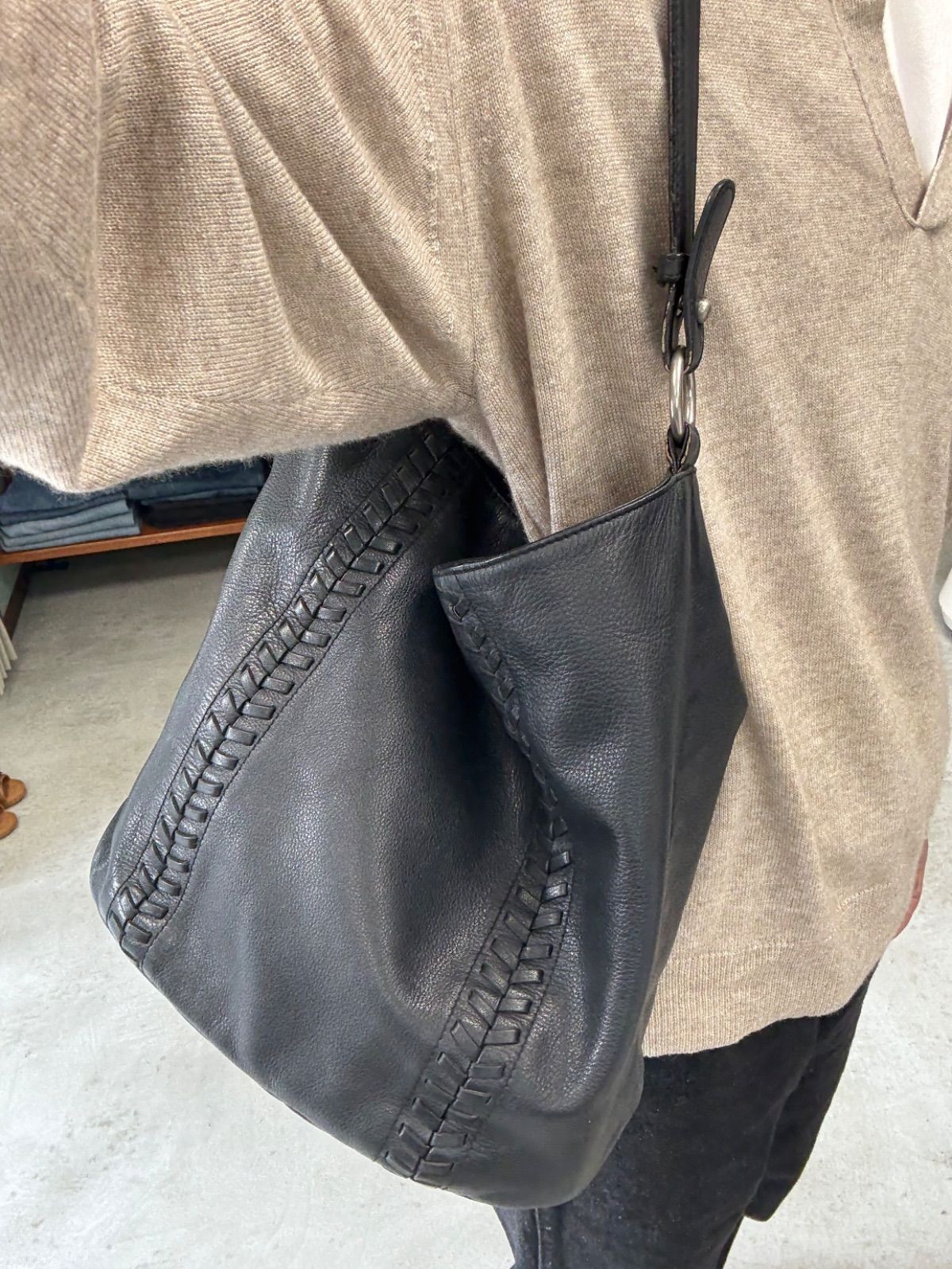 Ralph Lauren Leather Shoulder Bag