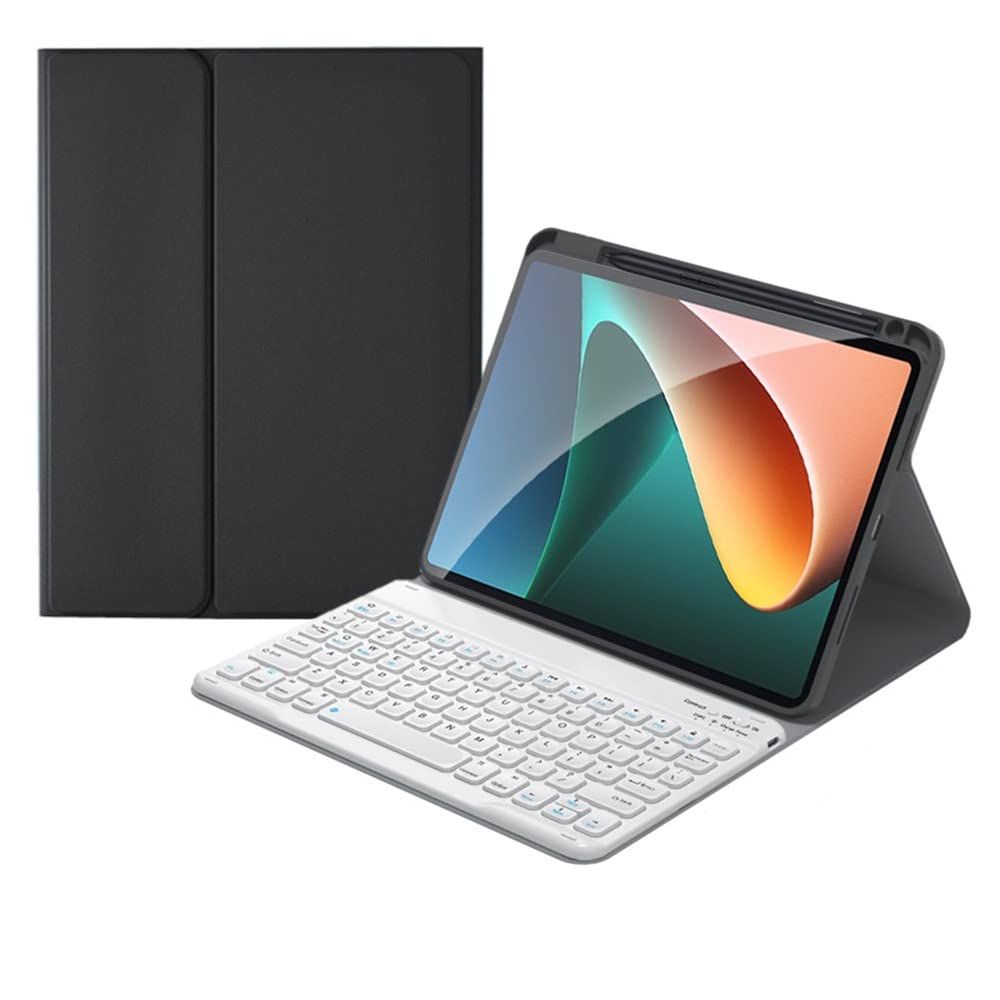 新品 シャオミ Xiaomi Pad 6 キーボードケース ペンホルダー付き 丸い