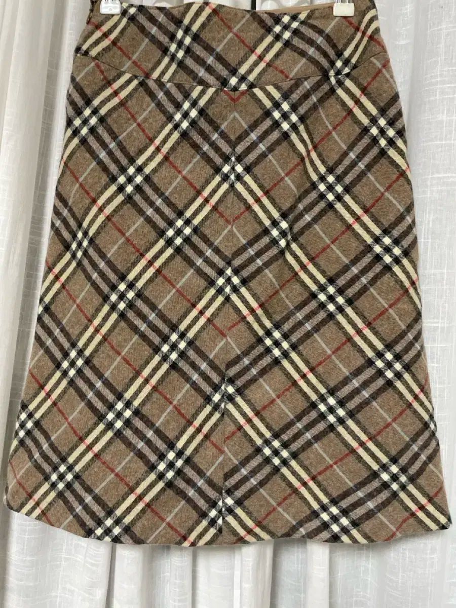 BURBERRY LONDON ブルーレーベル ノヴァチェック ウールスカート GULLKHAN_COM