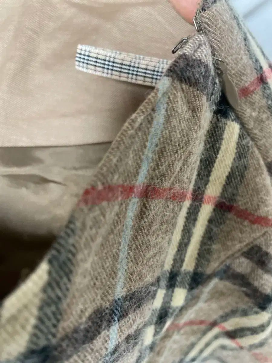 ノヴァチェック ウールスカート