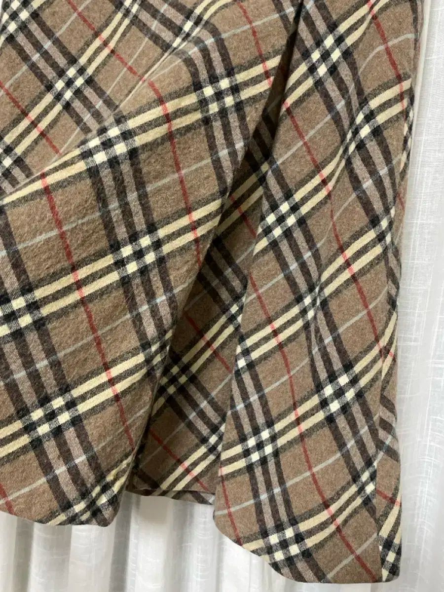 BURBERRY LONDON ブルーレーベル ノヴァチェック ウールスカート