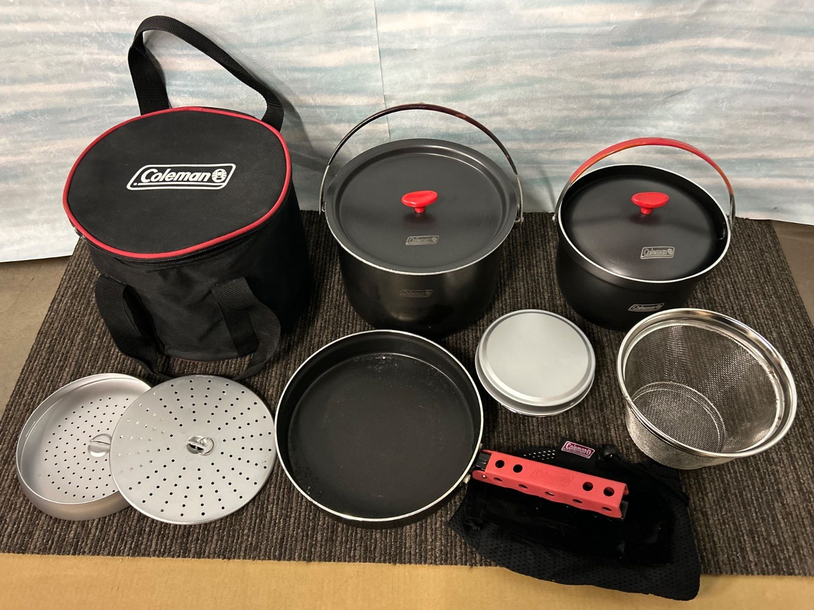 コールマン アルミクッカーコンボセット（中古）