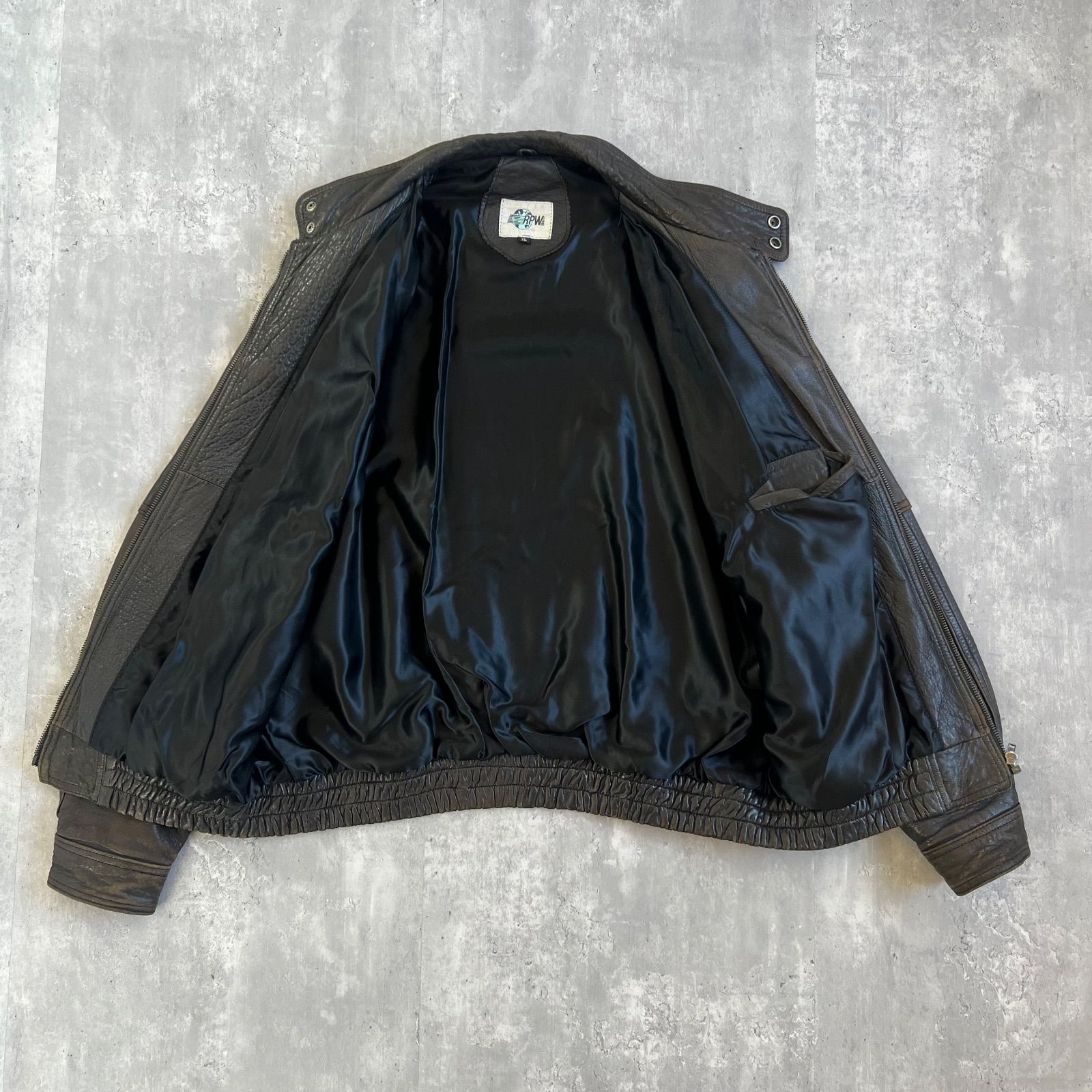 ヴィンテージ ラムレザー