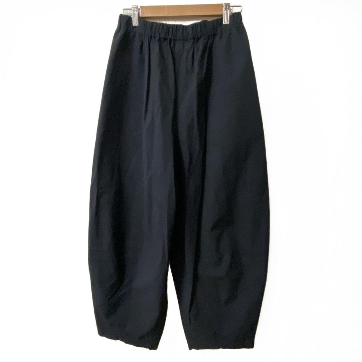 Curensology カレンソロジー パンツ サイズF レディース - 黒 フルレングス ウエストゴム