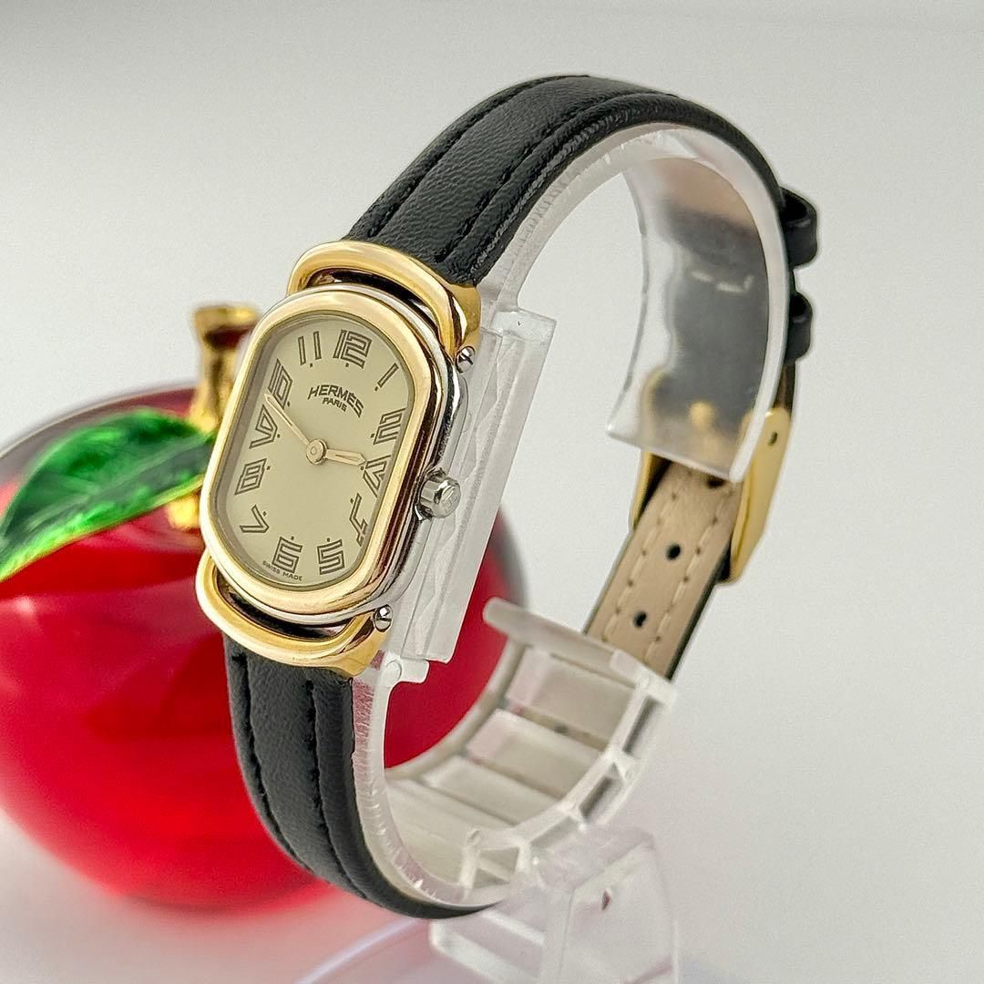 エルメス ラリー RA1.240 新品ベルト 新品電池 レディース 腕時計589