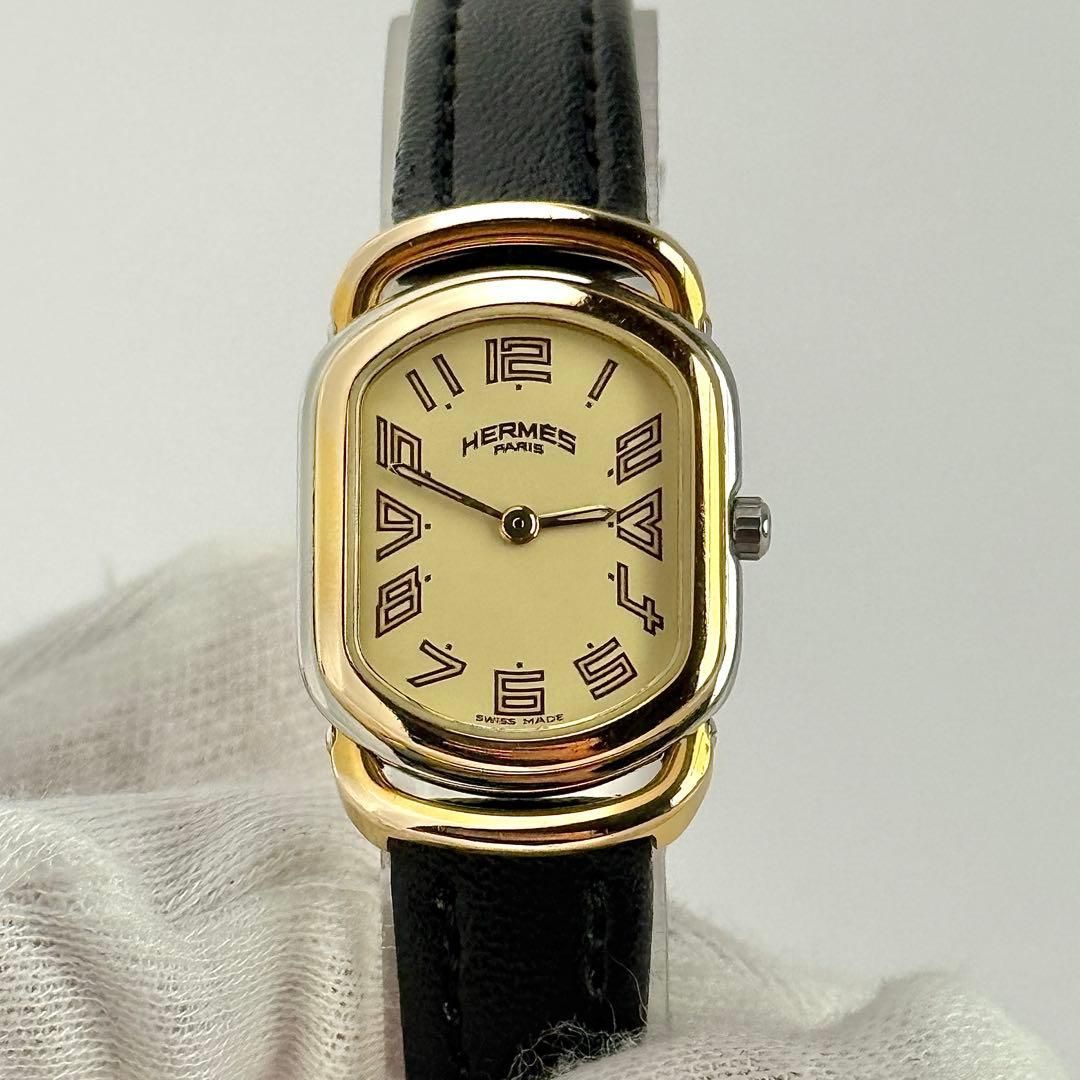 エルメス ラリー RA1.240 新品ベルト 新品電池 レディース 腕時計589