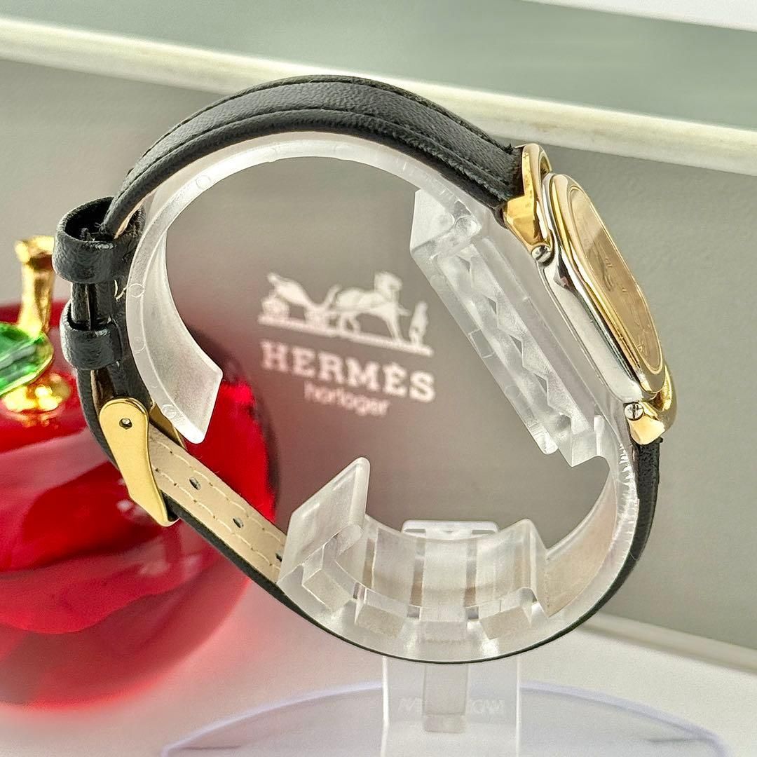 エルメス ラリー 新品ベルト 新品電池 箱付き レディース 腕時計 560