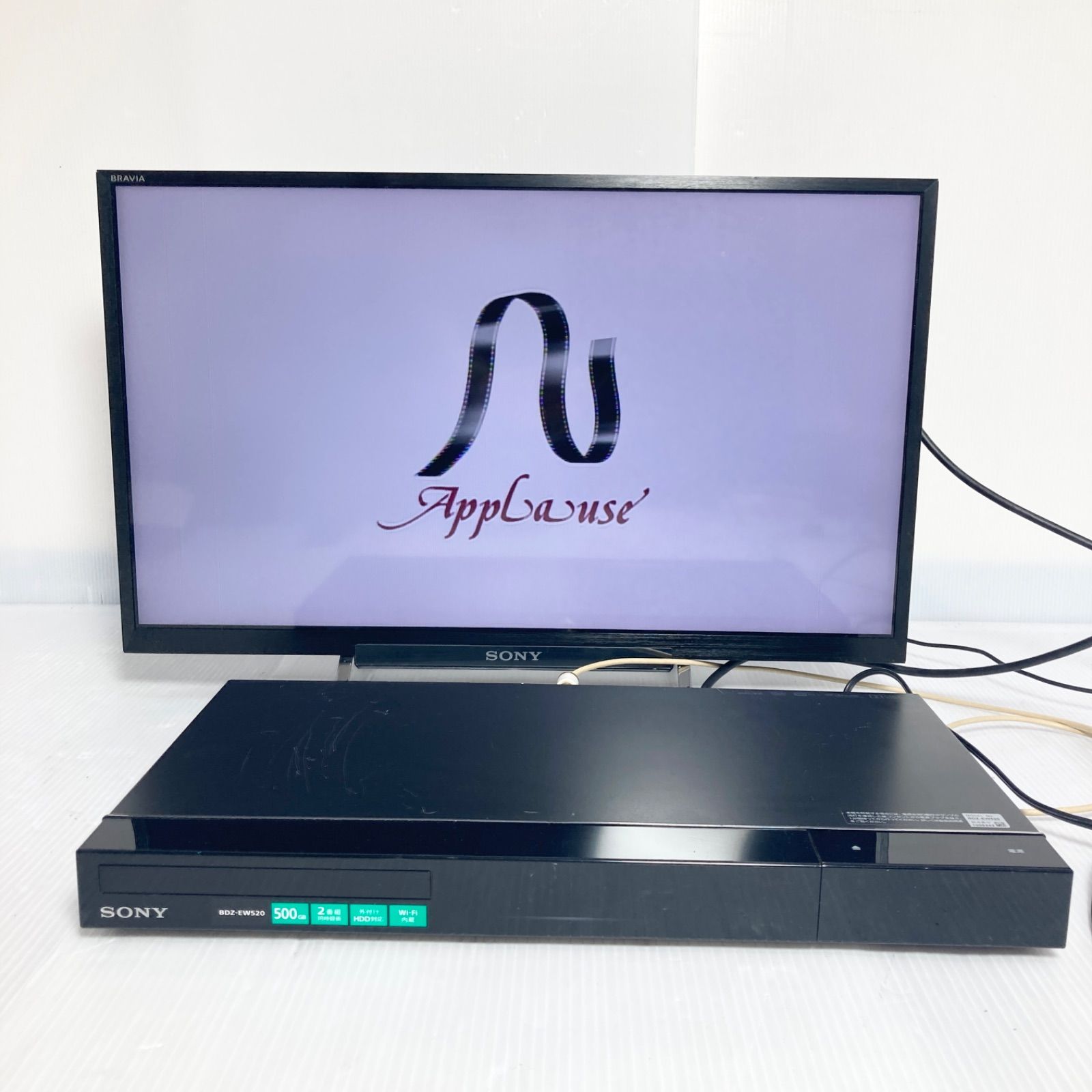  ソニー SONY ブルーレイディスクレコーダー ダブルチューナー 無線LAN内蔵 ブラック BDZ-EW 520 2014年製 ブルーレイレコーダー レコーダー