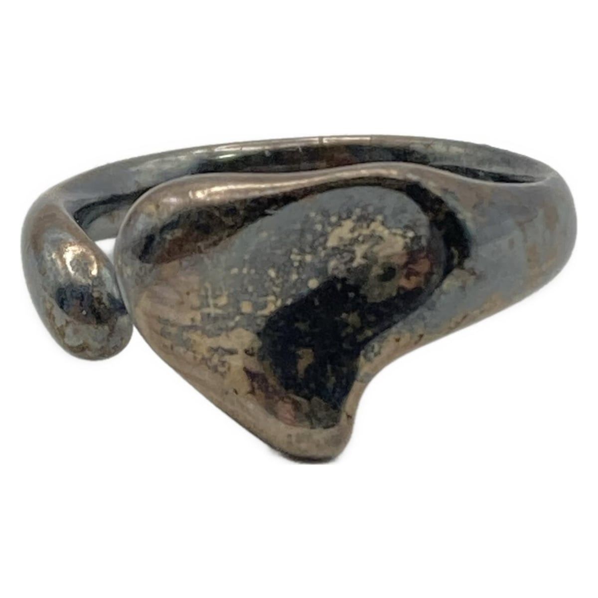 TIFFANY-Co. ティファニー リング カーブドハート シルバー