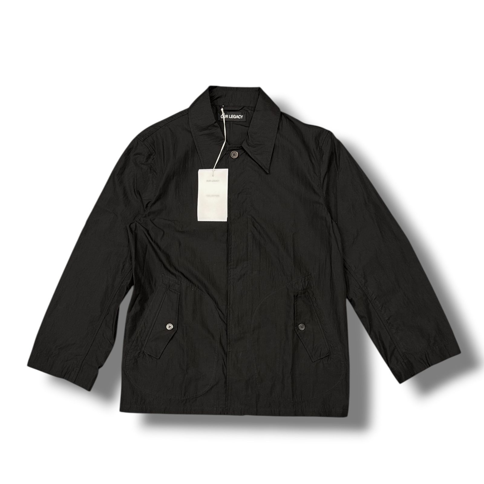 未使用品 OUR LEGACY LEAD JACKET Black Hiking Cotton リード 