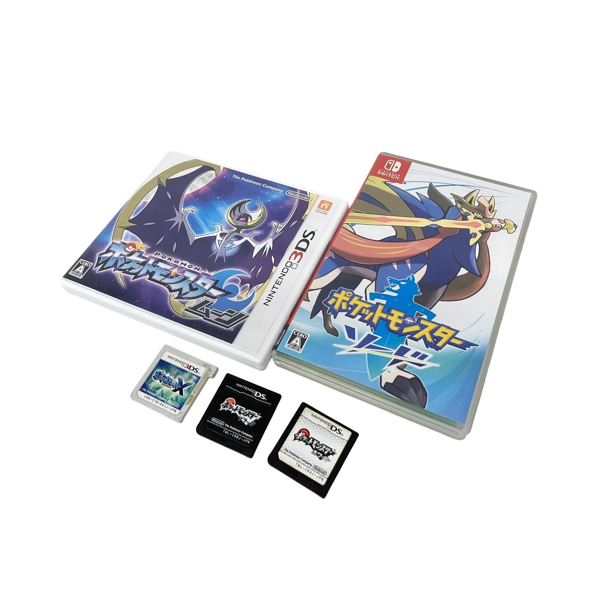 Nintendo ポケットモンスター シリーズ おまとめセット SWITCH 1点 3DS 2点 DS 2点 ポケモン ソフト 大量 ジャンク K10598869