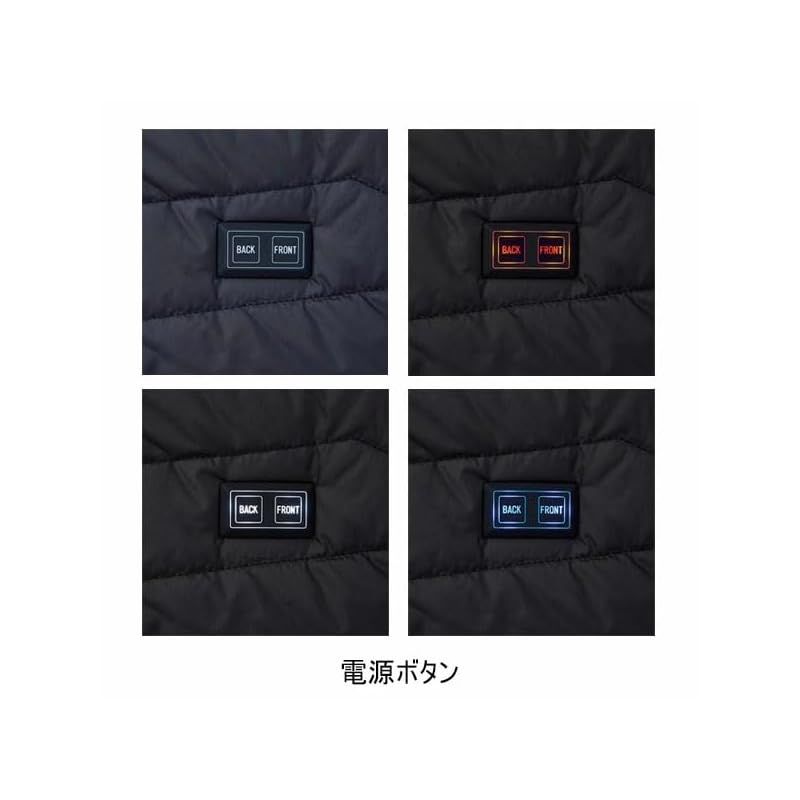 ＦＥＶＥＲＧＥＡＲ 電熱ベスト ブラツク Ｓ FGA20000-044-S DECORATOM_COM_BR