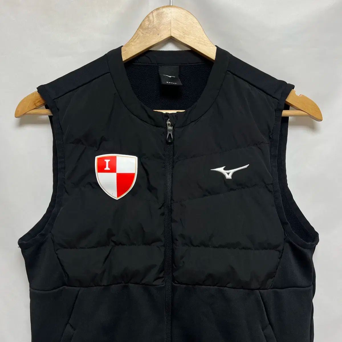 S ミズノ 釜山アイパーク トレーナー ブラック 機能性 ベスト
