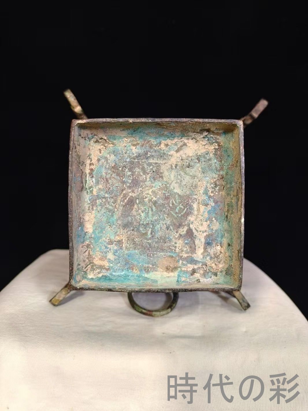 中国古美術【中山王方壺】青銅器 銘文 重器 礼器 盛酒器 古美術 骨董