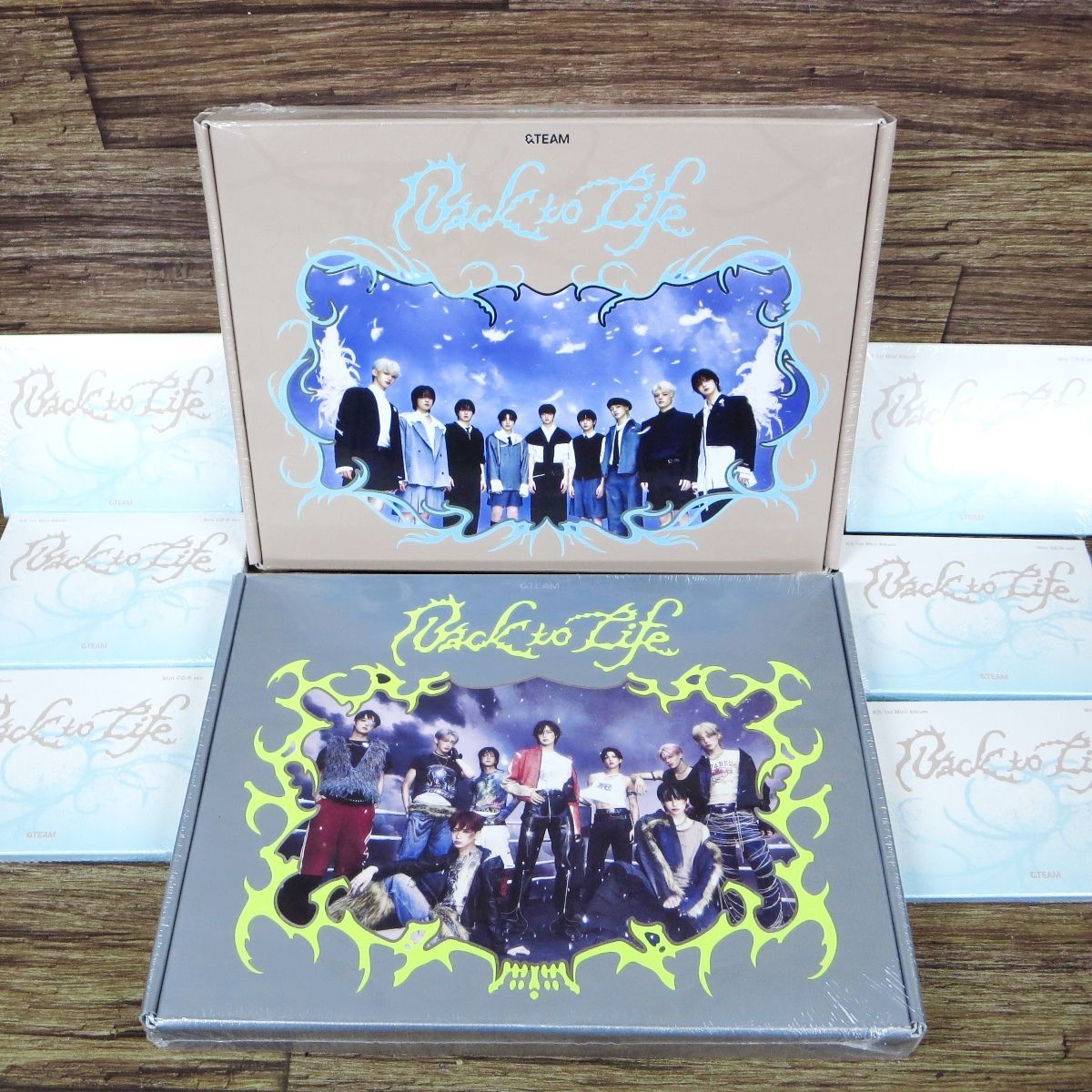 &TEAM Back to Life CD 未使用 新品未開封 トレカ 新品未開封！&TEAM Back