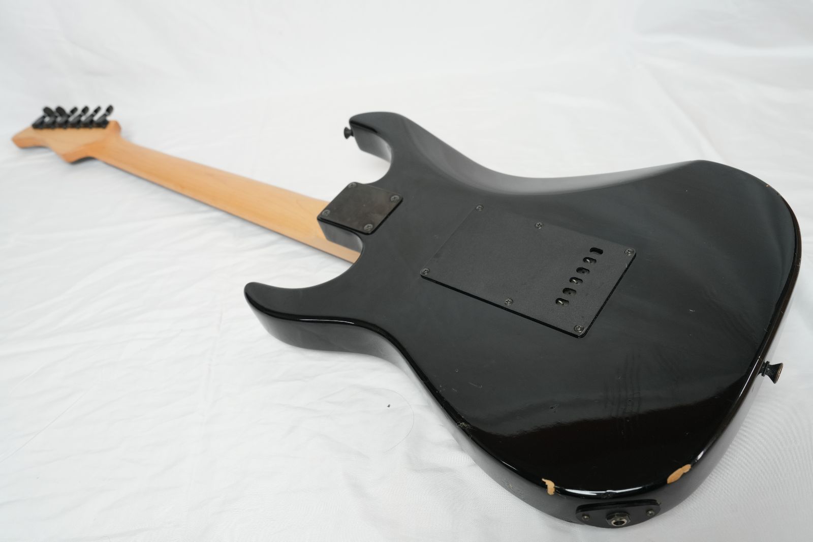 FERNANDES FR-50X 24フレット フェルナンデス エレキギター ☆FERNANDES☆FR-50 BLACK 24フレット仕様 90年代 日本製 SSH