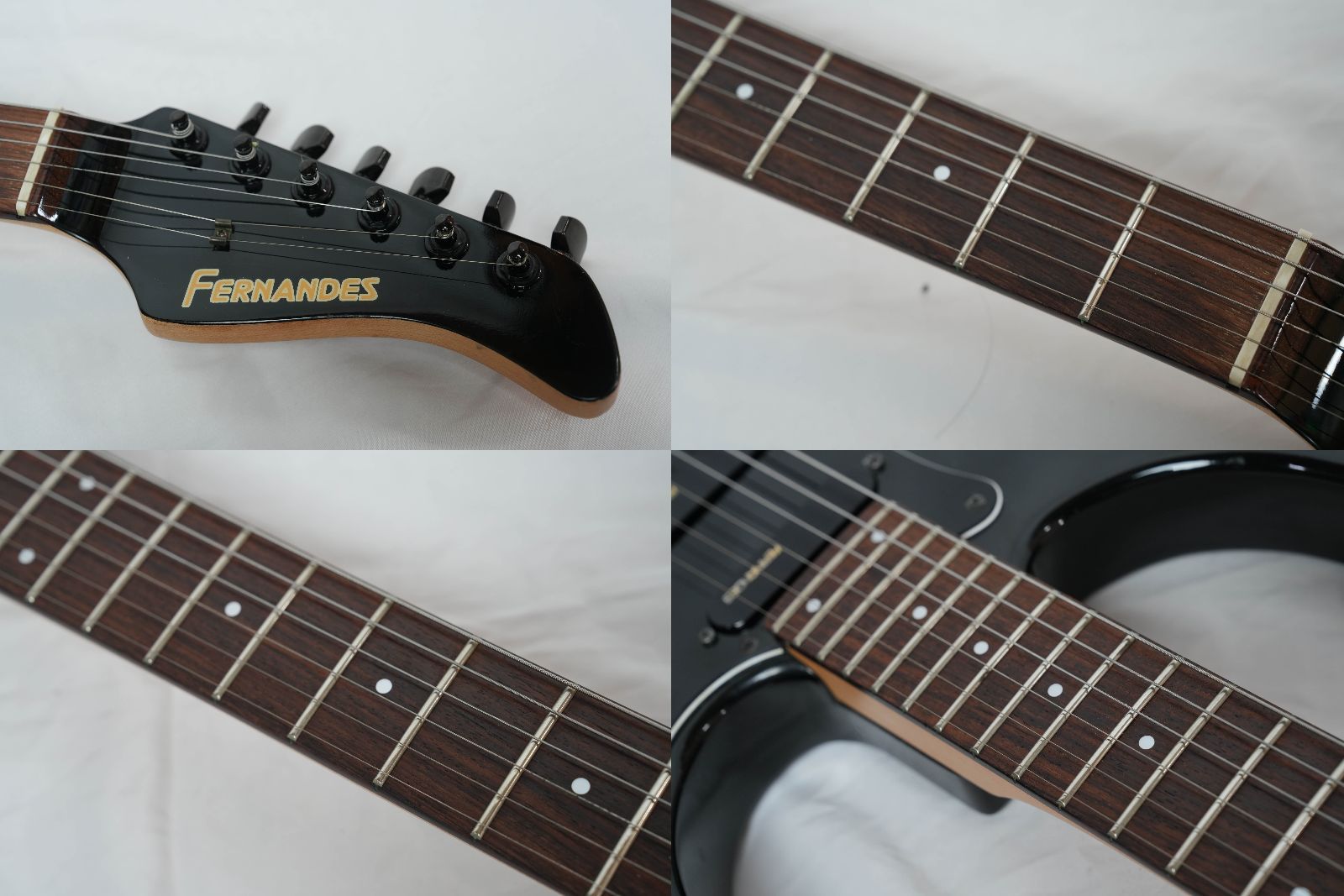 ☆FERNANDES☆FR-50 BLACK 24フレット仕様 90年代 日本製 SSH