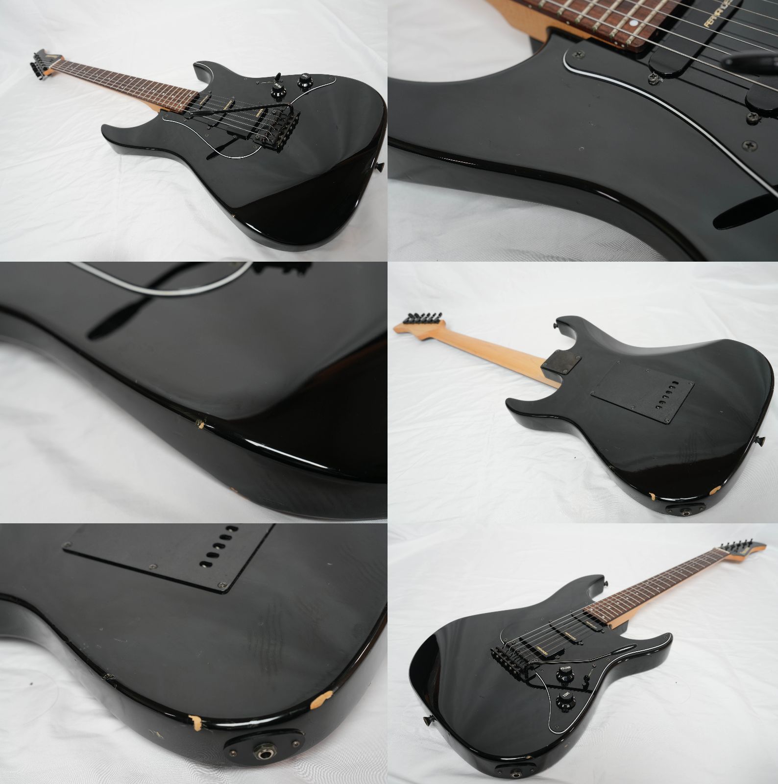 ☆FERNANDES☆FR-50 BLACK 24フレット仕様 90年代 日本製 SSH