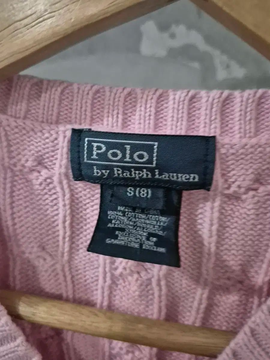  ポロラルフローレン ピンク色 ニット ベスト サイズは S 8 ベスト ジレ ベスト ジレ ビスチェ
