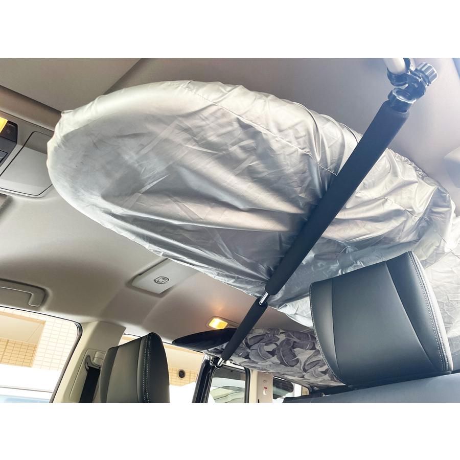 送料無料 NKC 手すり固定斜め掛けタイプ凸スライドバー2本セット 助手席上2列目右 3列目は固定金具式 延長ステー パッド 固定金具2穴予備付き BRIGHTFACE_UK