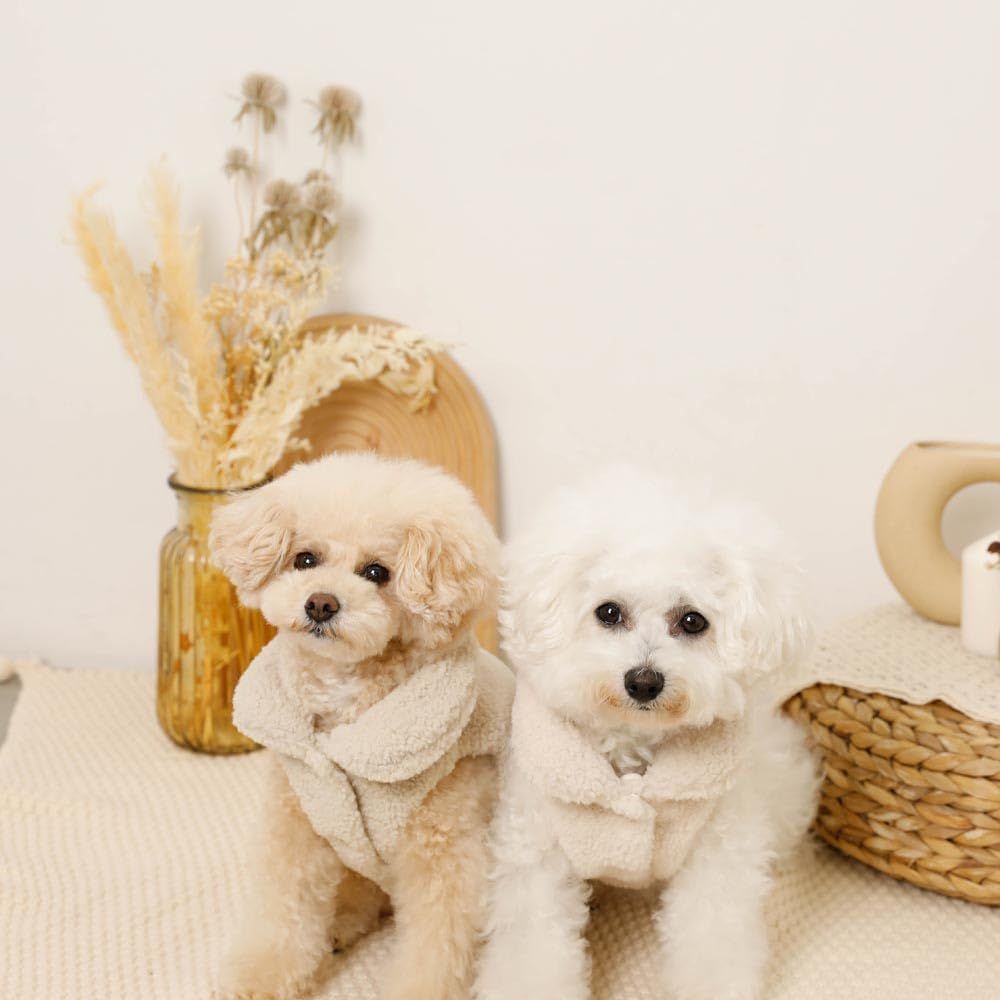 リバーシブルキルティングボアベスト