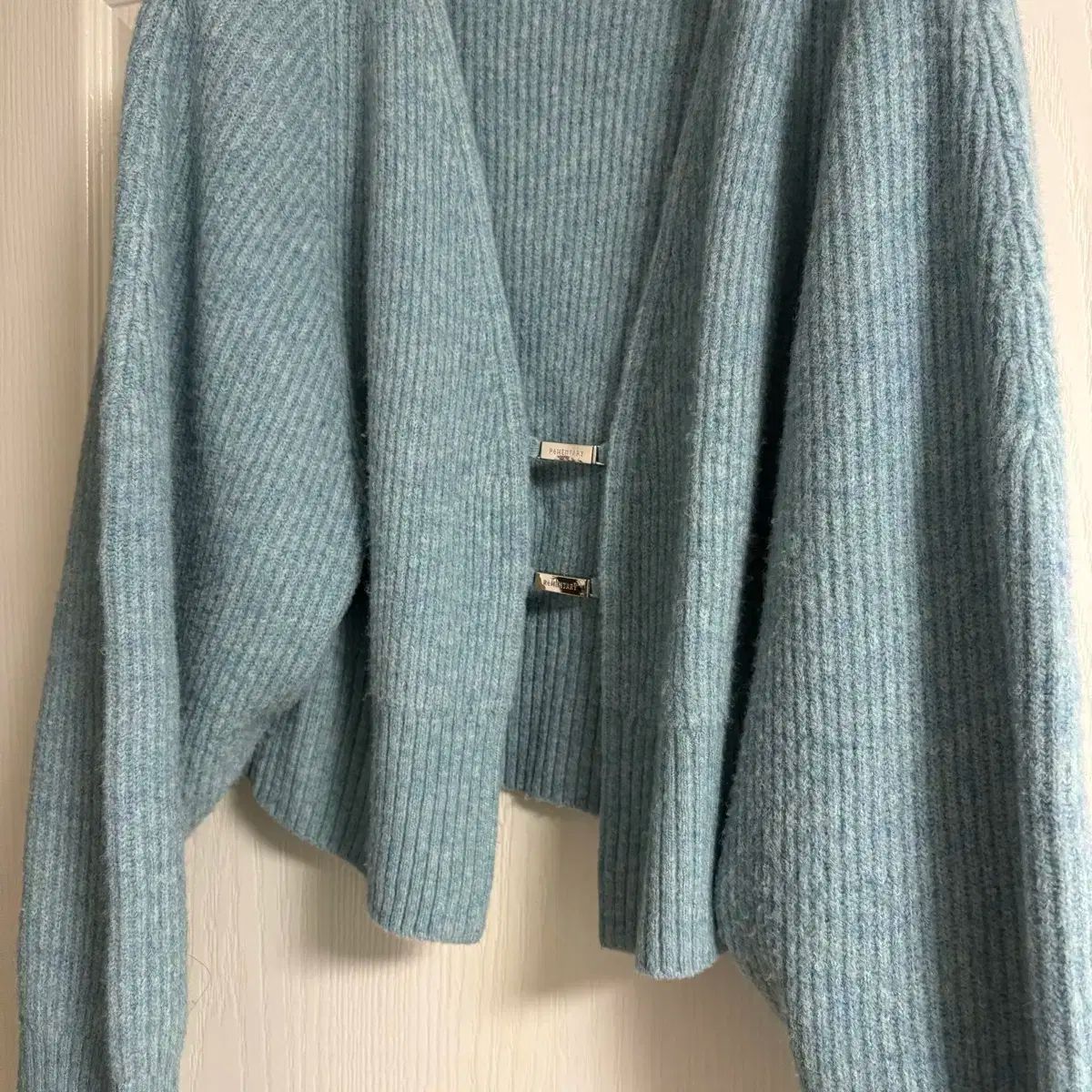  リメンタリー リー バックル クロップド カーディガン 長袖 カーディガン ボレロ アンサンブル