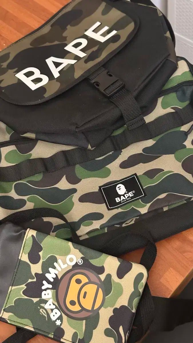 アベイシングエイプ Bape 雑誌 別注 バッグ 3種 まとめ