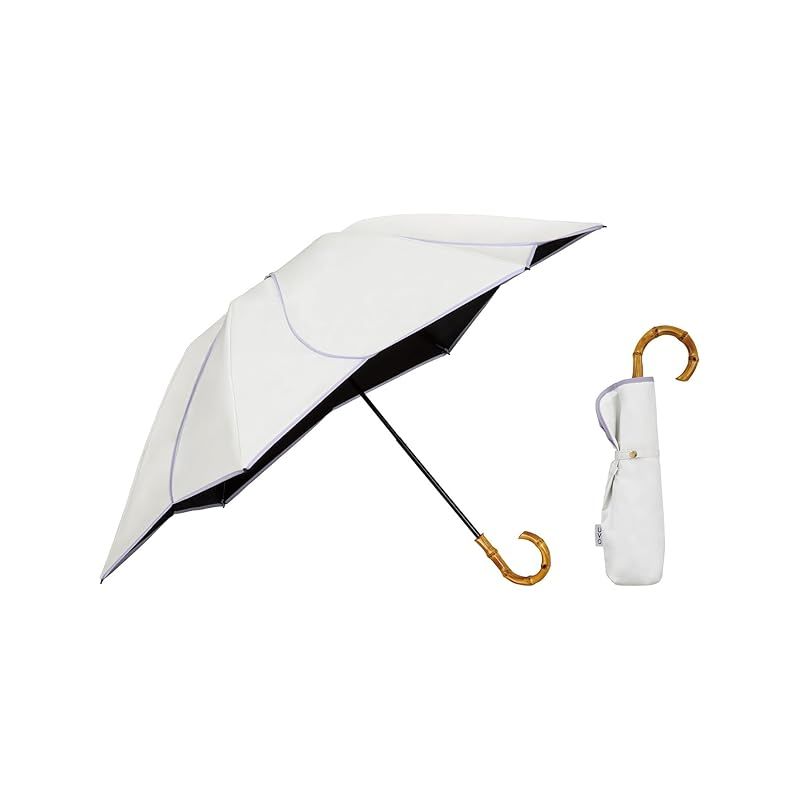 迅速発送 Wpc. 最強の日傘 UVO ウーボ 折りたたみ傘 3段 フローラル オフ 遮光率&UVカット率 |UPF50+|遮熱|晴雨兼用 親骨55cm レディース バンブー おしゃれ 可愛い フェミニン 女性 UVO3F-020 0