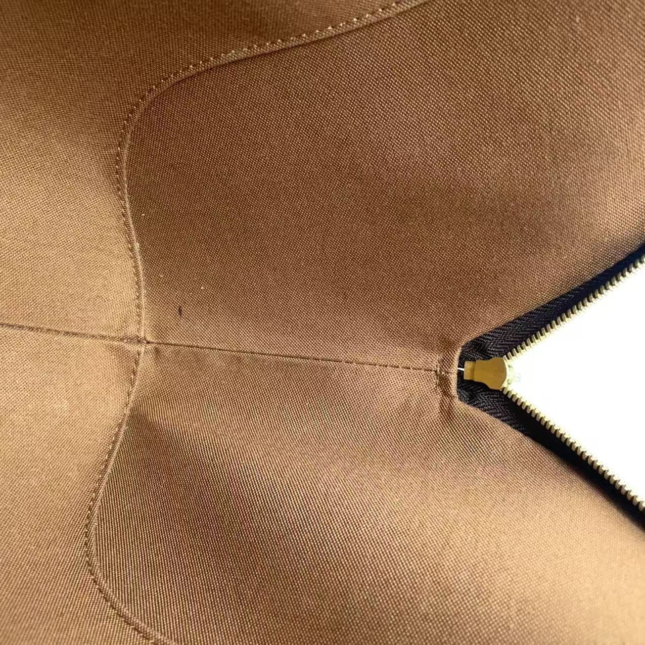 LOUIS VUITTON エリプスMM モノグラム モノグラム レザー×PVC ブラウン ハンドバッグ ゴールド M51126 DECORATOM_COM_BR